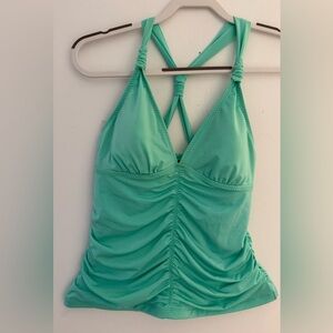EUC Athleta Aqualuxe Tankini Swim Top Women’s size M